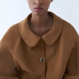 Zara Peter Pan Collar Blazer